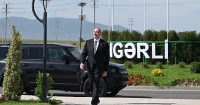 Yeni açılan Ağdam Avtovağzal Kompleksindən görüntülər