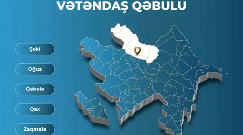 Ədliyyə naziri Şəki şəhərində qəbul keçirəcək 