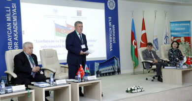 AMEA-da keçirilən beynəlxalq simpozium öz işini bölmə iclasları ilə davam etdirib