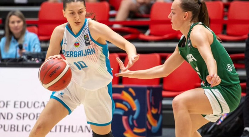 Avropa çempionatı: Azərbaycanın basketbolçu qızlardan ibarət millisi Litvaya məğlub olub