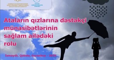 “Ataların qızlarına dəstəkçi münasibətlərinin sağlam ailədəki rolu” layihənə start verildi