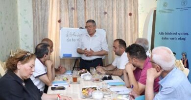 Ailə büdcəsi təlimi keçrilib – FOTOLAR