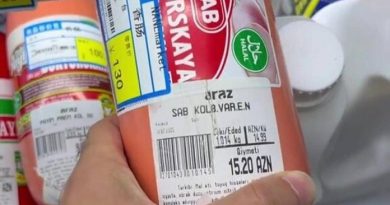 Çində Azərbaycan kolbasaları satılır – VİDEO
