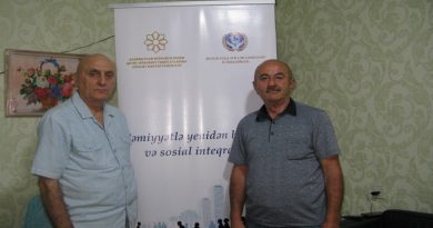 “Cəmiyyətlə yenidən bağlantı və sosial inteqrasiya” layihəsi başa çatdı