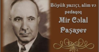Tanınmış ədib, ədəbiyyatşünas-alim Mir Cəlal Paşayevin anım gününə məqalə həsr olundu